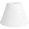 Clayre & Eef 6LAK0545 Abat-jour Porcelaine Blanc Ø 15x10 cm Moderne