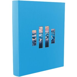 Exacompta Album photo MILANO 29x32 cm 60 pages bleu