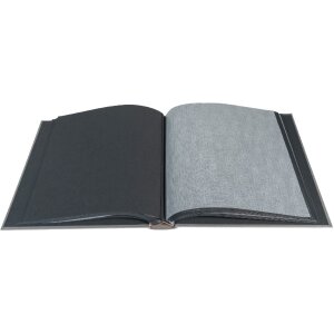 Exacompta Album photo MILANO Gris 29x32 cm 60 pages noires