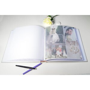 Exacompta Album photo 60 pages blanc 29x32cm motif campagne