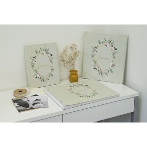 Exacompta Album photo 60 pages blanc 29x32cm motif campagne