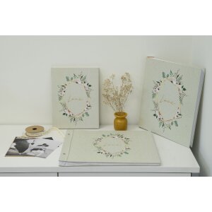 Exacompta Album photo 60 pages blanc 29x32cm motif campagne