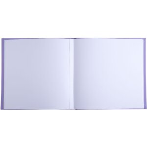 Exacompta 16393E Album photo 30 pages blanc 25x25cm Plum Violet