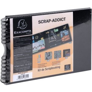 Exacompta 16801E Set scrapbooking avec album photo 32x22...