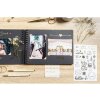 Exacompta 16801E Set scrapbooking avec album photo 32x22 cm SCRAP ADDICT Noir