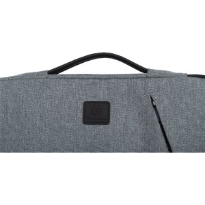 Exacompta Sacoche pour ordinateur portable 15-16 pouces Business Gris polyester recyclé rPET