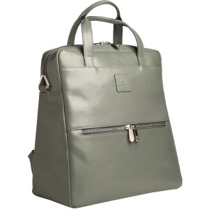 Exacompta 17236E Sac à dos pour ordinateur portable Lady Exactive Cuir 33x35x16 cm Gris 14 pouces