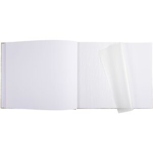 Exacompta 60234E Album à vis 40 pages blanc format 37x29cm KRAFT motif