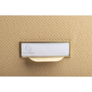 Exacompta 79602E Set de 3 boîtes de rangement Office by me Beige