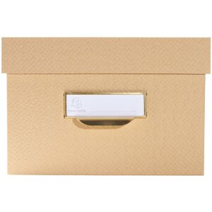 Exacompta 79602E Set de 3 boîtes de rangement Office by me Beige