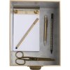 Exacompta 79602E Set de 3 boîtes de rangement Office by me Beige