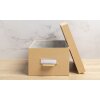 Exacompta 79602E Set de 3 boîtes de rangement Office by me Beige