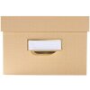 Exacompta 79602E Set de 3 boîtes de rangement Office by me Beige