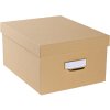 Exacompta 79602E Set de 3 boîtes de rangement Office by me Beige