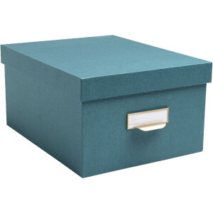 Exacompta 79603E Set de 3 boîtes Office by Me bleu-vert