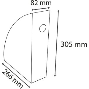 Exacompta 18202SETD Set de 4 porte-revues MAG-CUBE Bee...