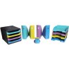 Exacompta Set de 4 porte-revues MAG-CUBE Forever Young couleurs assorties