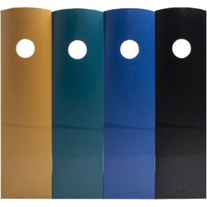 Exacompta Set 4 Mag Cube Porte-revues Neo Deco couleurs...