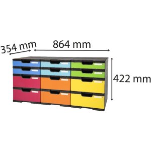 Exacompta 385714TIRD ModuloDoc boîte à...