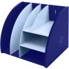 Exacompta 394202D Organiseur de bureau Bee Blue Bleu marine Bleu clair