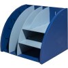 Exacompta 394202D Organiseur de bureau Bee Blue Bleu marine Bleu clair