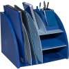 Exacompta 394202D Organiseur de bureau Bee Blue Bleu marine Bleu clair