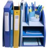 Exacompta 394202D Organiseur de bureau Bee Blue Bleu marine Bleu clair