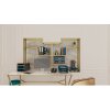 Exacompta 394505D Organiseur de bureau Neo Deco noir bleu vert