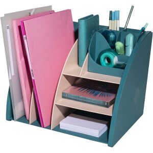 Exacompta 394606D Organiseur de bureau Skandi Bleu Pacifique Nude