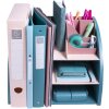 Exacompta 394606D Organiseur de bureau Skandi Bleu Pacifique Nude