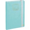 Quo Vadis Life Journal Dots Bullet Journal Turquoise 15x21 cm Papier Clairefontaine