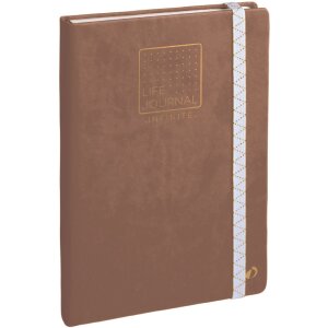 Quo Vadis Life Journal Infinite Marron 15x21 cm Papier...