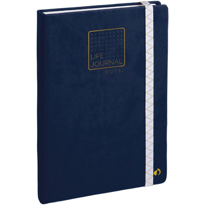 Quo Vadis Bullet Journal Carnet de notes bleu Life Journal points 15x21 cm