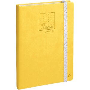 Quo Vadis Life Journal Dots Carnet de notes jaune 15x21...