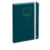 Quo Vadis Life Journal Dots Bleu Vert 15x21cm Papier Clairefontaine Blanc