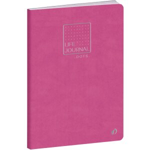 Quo Vadis Life Journal Dots Carnet de notes rose 15x21 cm...