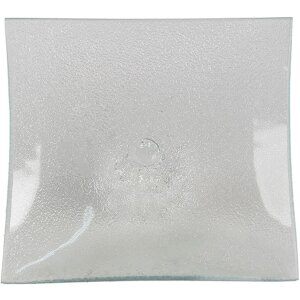 Clayre Eef Décoration Coupe en verre Transparent 15x15x7 cm Plat de service Moderne