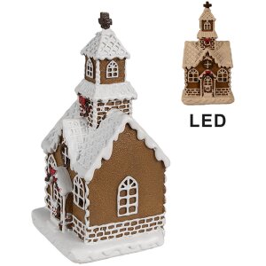 Clayre & Eef 6PR4304 Décoration maison avec LED 8x7x15 cm