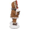 Clayre & Eef 6PR4306 Décoration Bonhomme de pain dépices, set de 2 pièces 2x2x5 cm