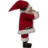 Clayre Eef Figurine de décoration de Noël Ours 51 cm Rouge Plastique Textile