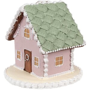 Clayre Eef Maison en pain dépices 12 cm Rose...