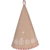 Clayre Eef Torchon Marron Rond Maison en pain dépices Coton 80 cm style campagnard