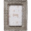 Clayre & Eef 2F1179 Cadre photo 16x2x21 cm Argent Bohème 10x15 cm