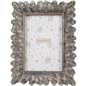 Clayre & Eef 2F1180 Cadre photo argent 17x2x22 cm...