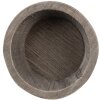 Clayre & Eef 6H2323 Coupe décorative en bois marron Ø 15x4 cm Style bohème