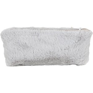 Juleeze JZWA0205 Portefeuille 21x2x10 cm gris fourrure...