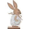 Clayre & Eef 65633 Décoration Lapin 7x4x15 cm