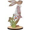 Clayre & Eef 65635 Décoration Lapin 6x4x12 cm