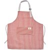 Clayre & Eef KT041.036P Tablier 65x70 cm rose