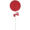 Clayre & Eef 65853 Décoration de Noël Lollipop rouge blanc 15x1x41 cm Plastique